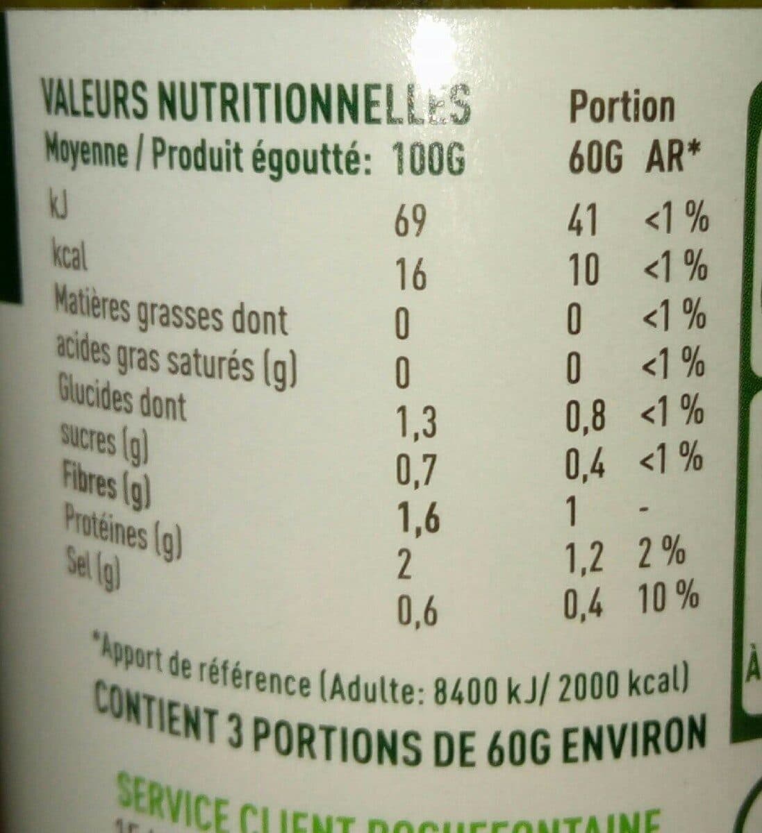 Rochefontaine Asperges vertes moyennes packshot