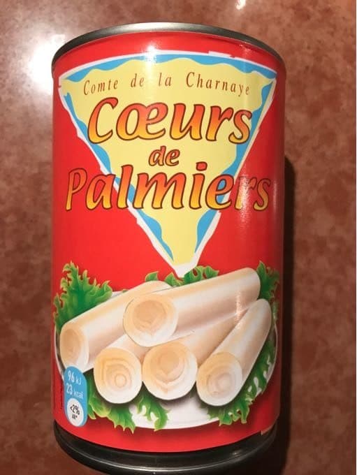 Comte de la charnaye Coeurs de palmiers packshot