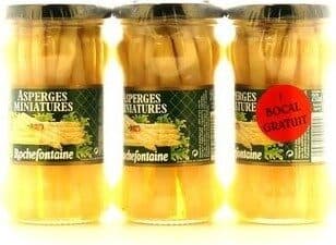 Rochefontaine Rochefontaine pointes d'asperges blanches packshot