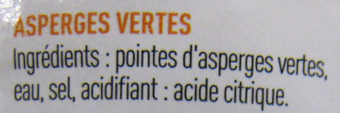 Rochefontaine Asperges vertes pointes Rochefontaine packshot