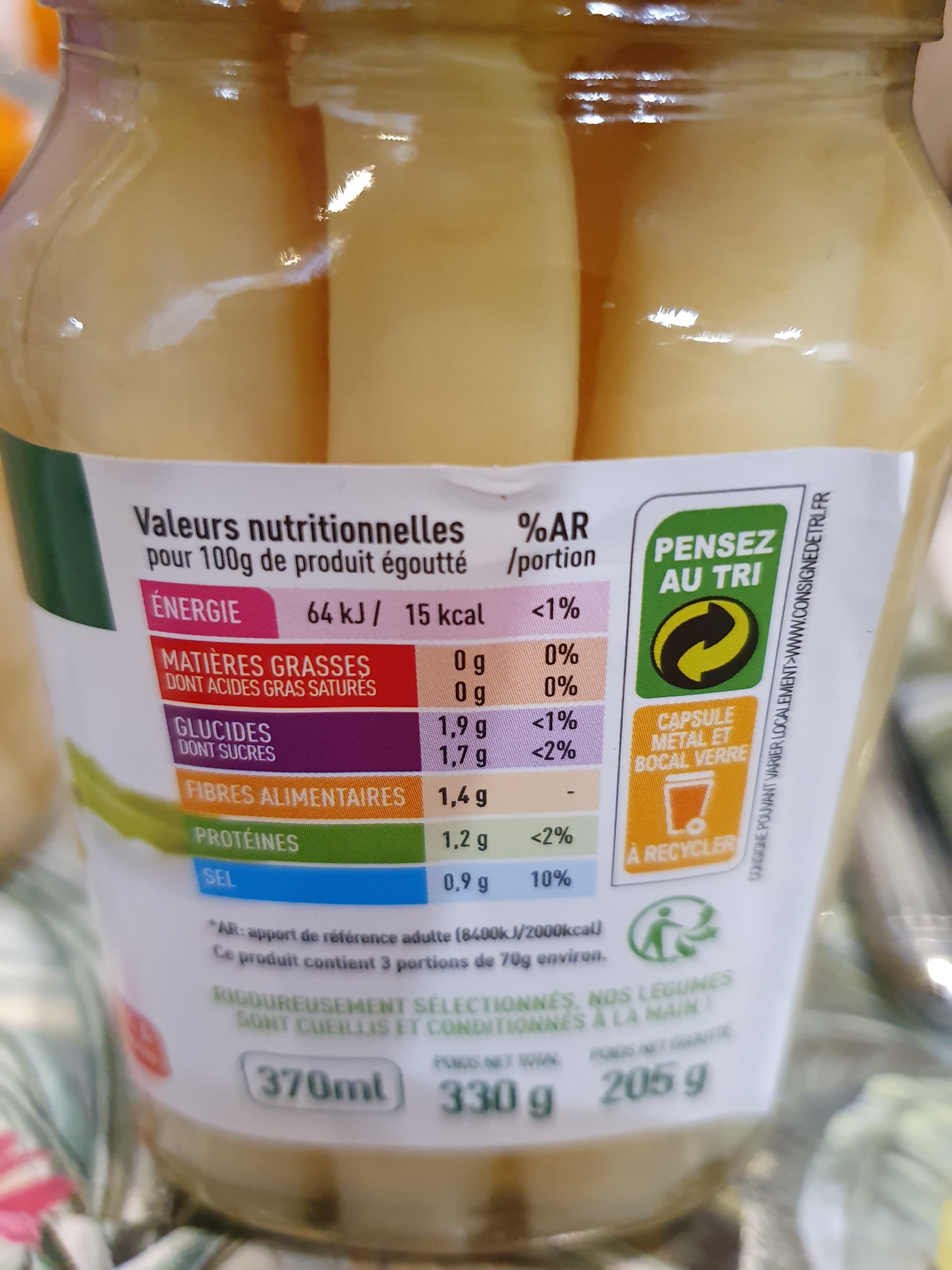 Rochefontaine Asperges Blanches packshot
