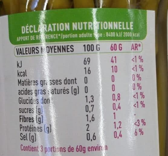 Rochefontaine Asperges vertes bio packshot