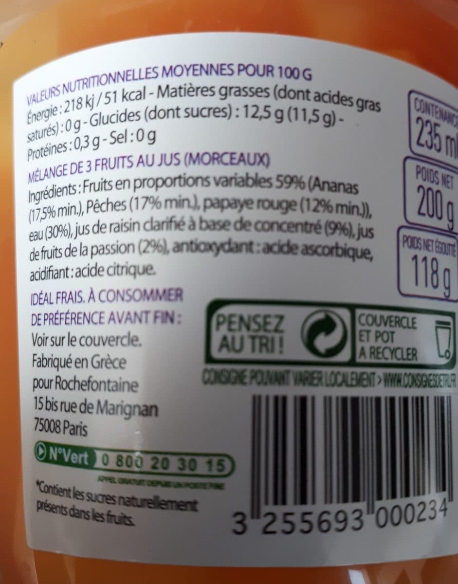 Rochefontaine Kup Exotique Au Jus packshot