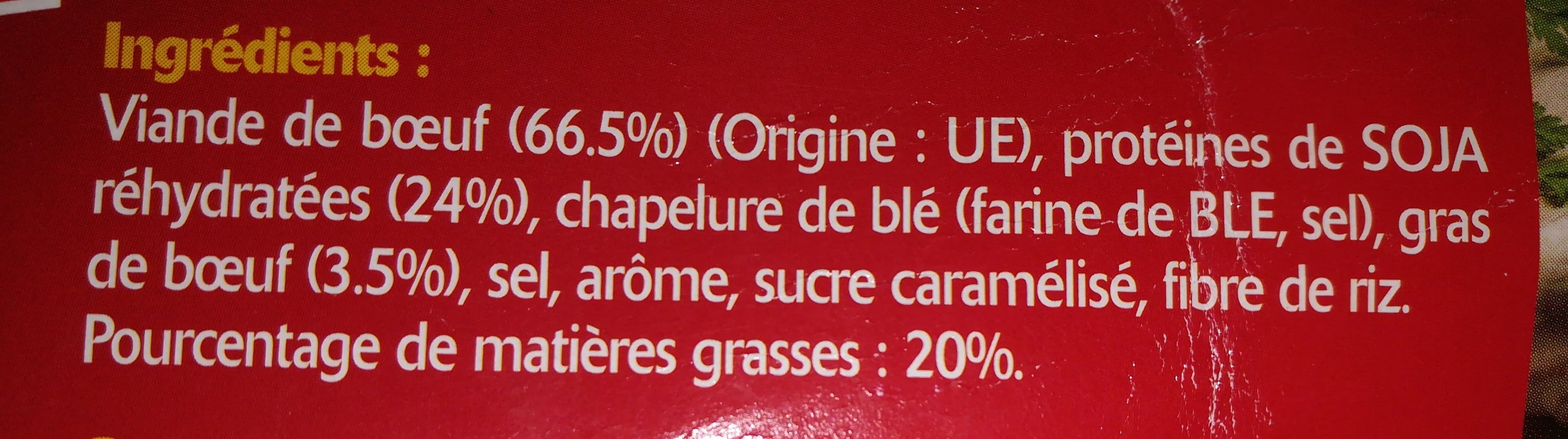 Alliance Burger de boeuf packshot