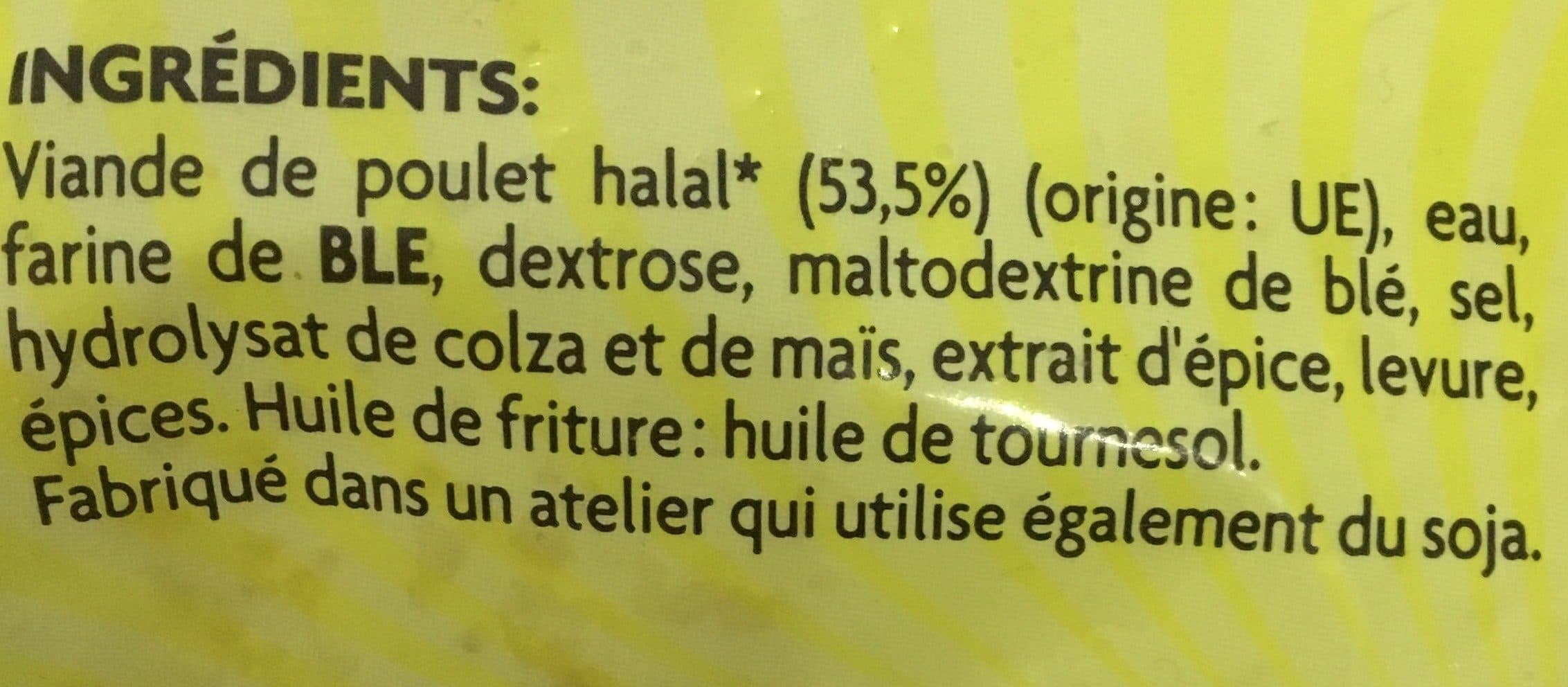 Leader Price Nuggets de poulet Halal packshot