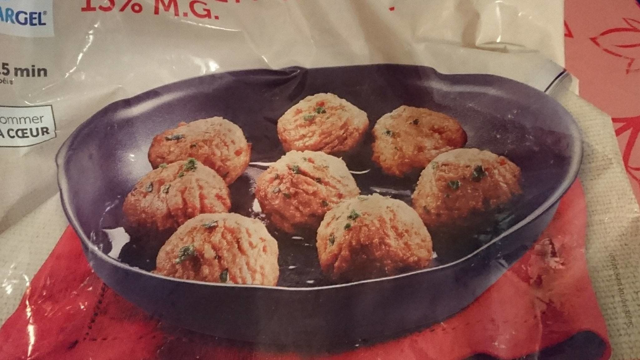 Toupargel Boulettes au boeuf packshot