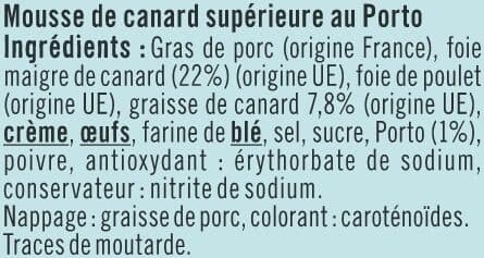 U Mousse de Canard au porto packshot