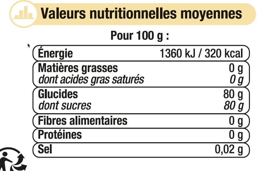 U Miel crémeux Mille fleurs pot en verre de 500g packshot