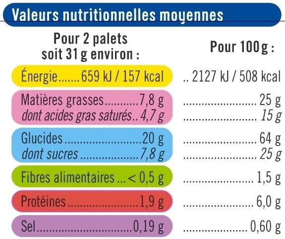 U Palets bretons pur beurre 2x125g packshot