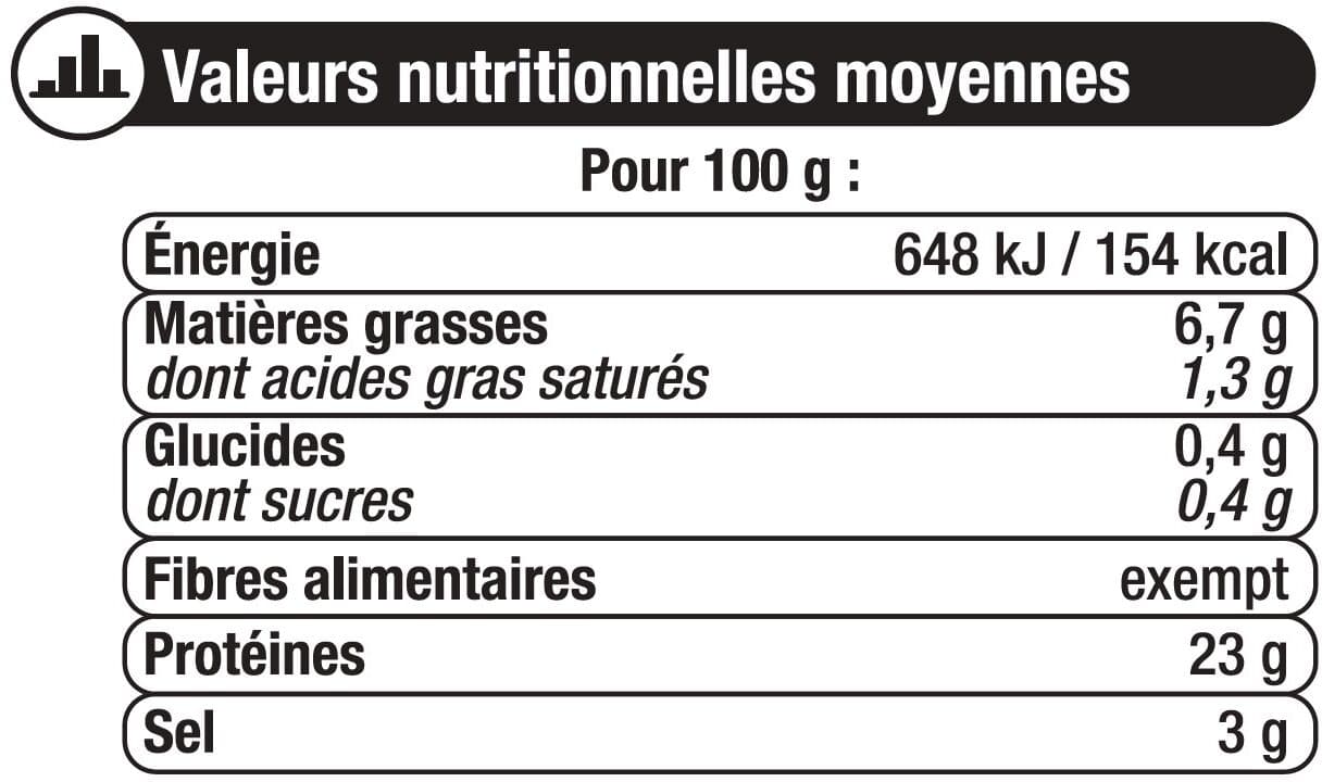 U Truite fumée au bois de hêtre, 4 tranches - 120g packshot
