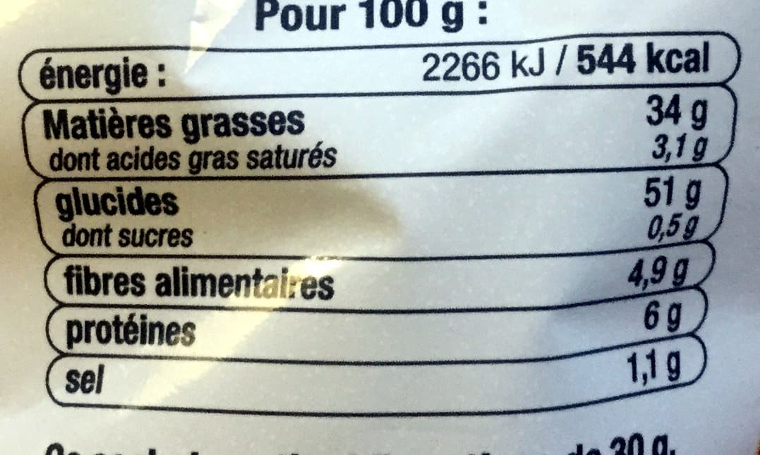 U Chips nature packshot