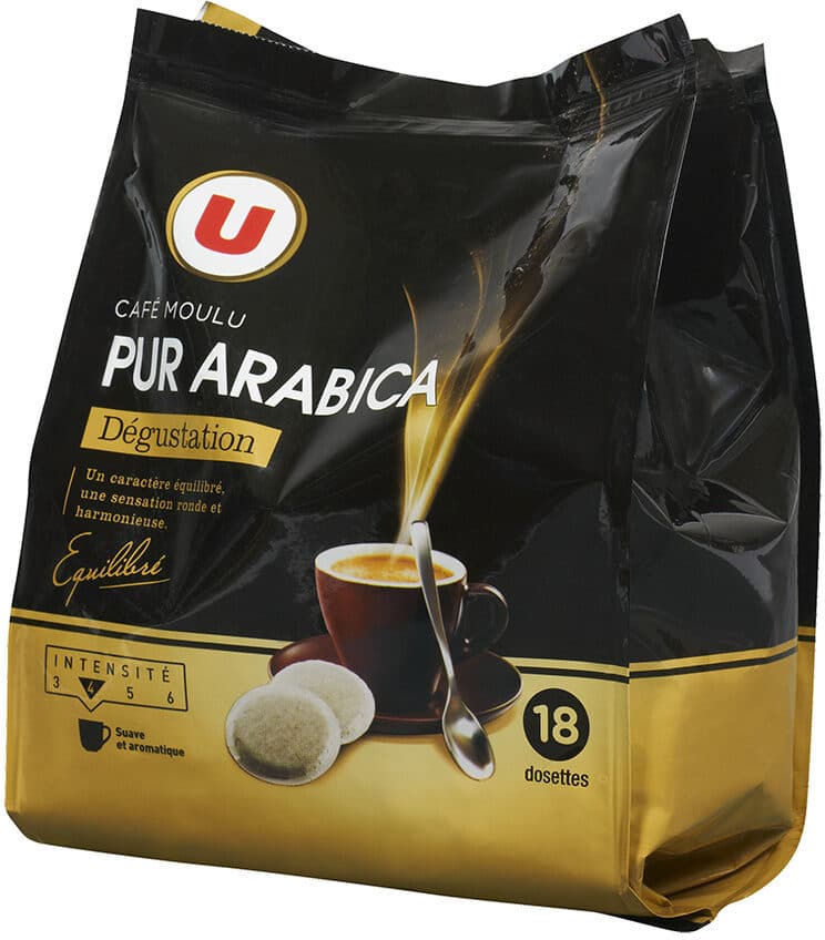 U Café dégustation pur arabica packshot