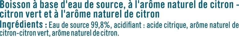 U Saveur citron-citron vert packshot