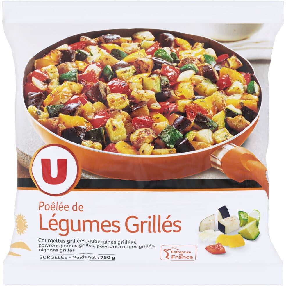 U Poêlée de légumes grillés 750g packshot