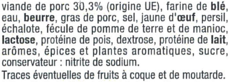 U Friands à la viande packshot