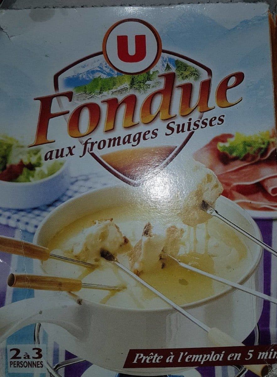 U Fondue au fromage suisse packshot