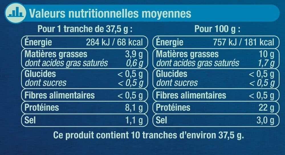 U Saumon Atlantique Norvège fumé packshot