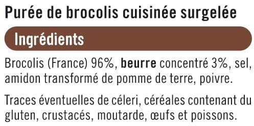 U Purée de brocolis 750g packshot