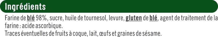 U Biscottes très pauvre en sel x36, 300g packshot