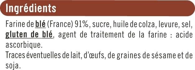 U Petits pains grillés au froment 225g packshot