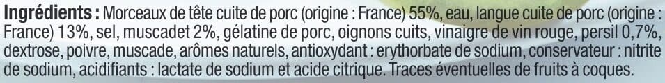 U Pâté de Tête persillé - 180g packshot