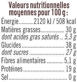 U Mélange cocktail apéritif paquet de 120g packshot