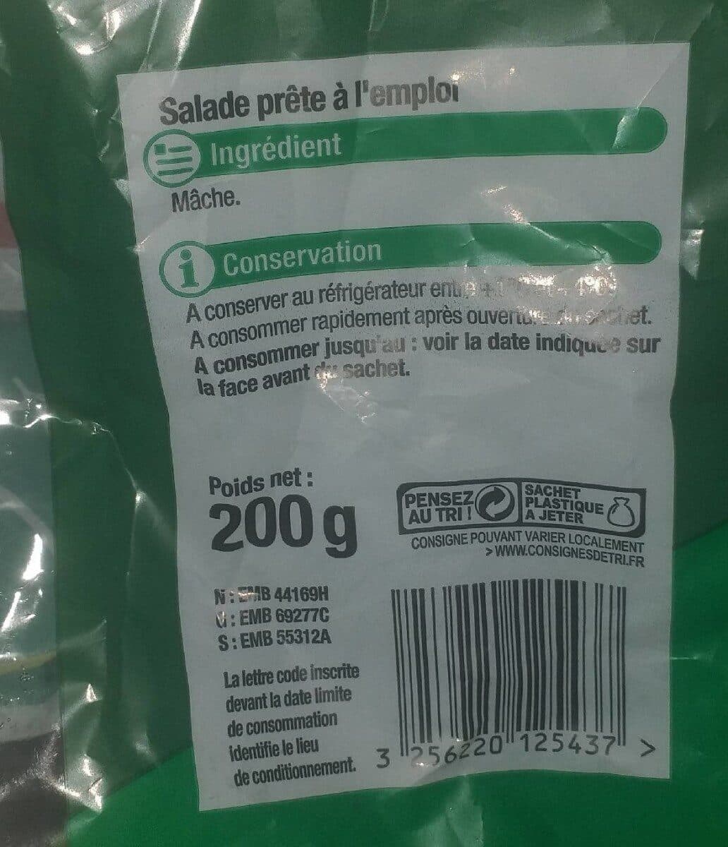 U Mâche - Maxi sachet 200g packshot