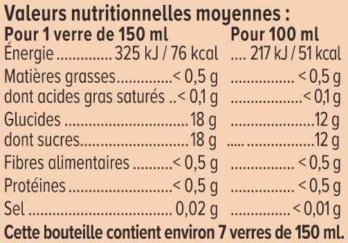 U Jus à la mangue fruits gourmands 1l packshot
