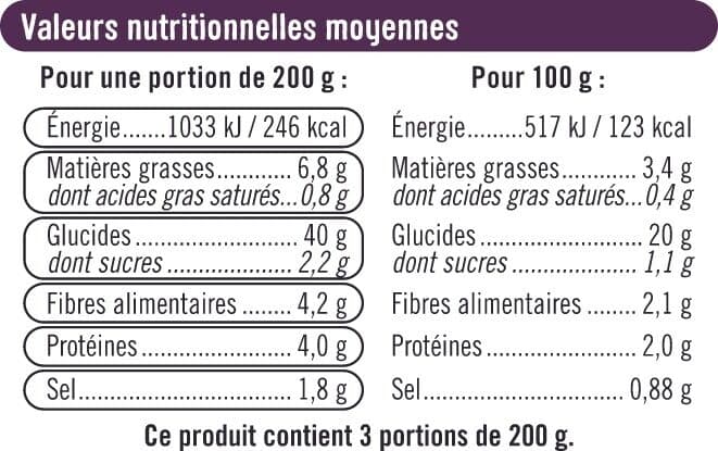 U Pommes de terre dûchesses 600g packshot