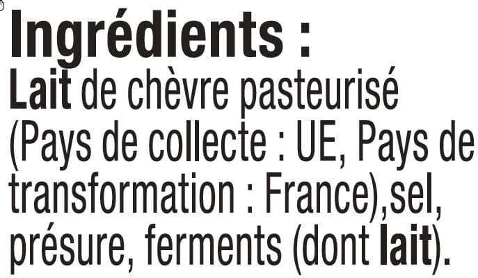 U Fromage frais au lait pasteurisé de chèvre 12%MG 200g packshot