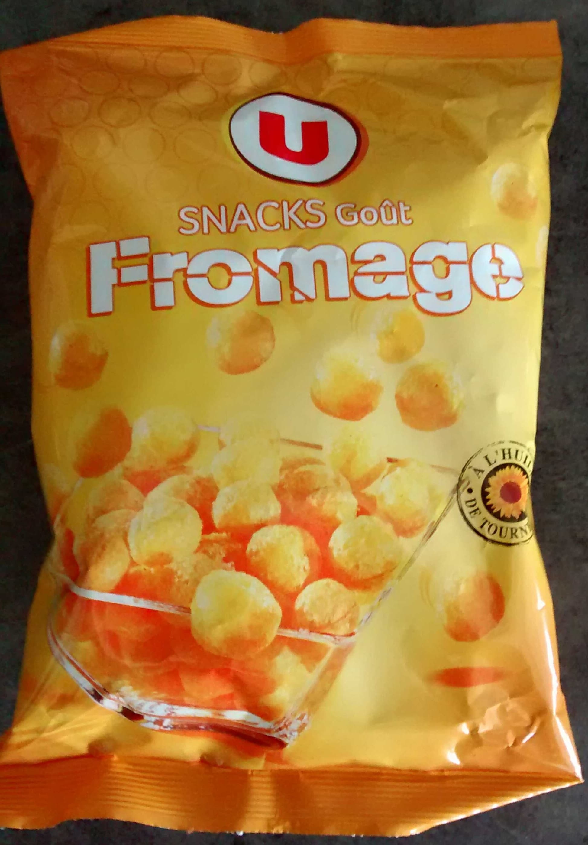 U Snacks Goût Fromage packshot