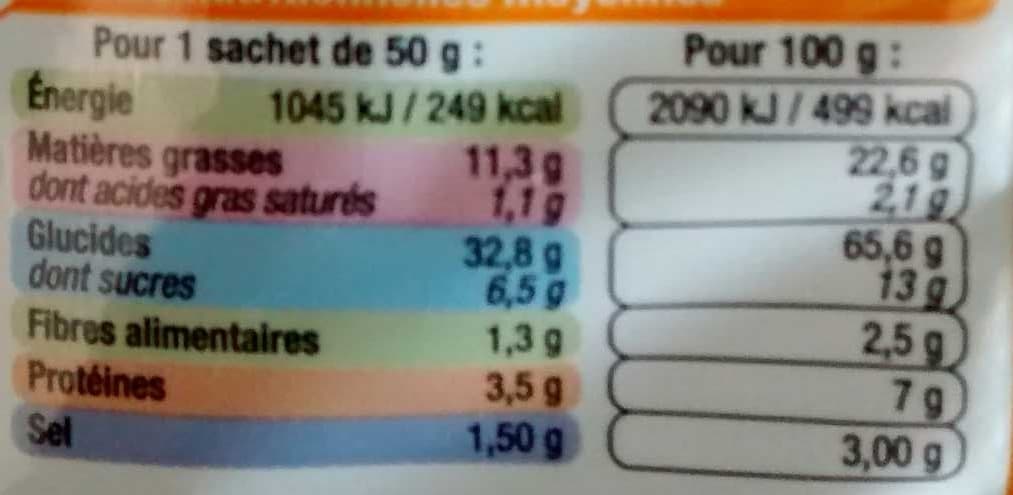U Snacks Goût Fromage packshot