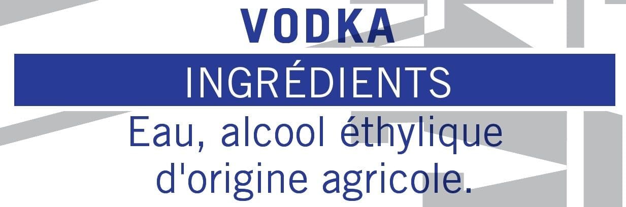 U Vodka 37,5°, 1l packshot