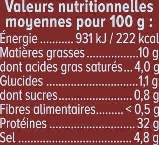 U Jambon Serrano - x6 tranches, 100g packshot