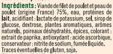 U Knacks de poulet fumés au bois de hêtre packshot