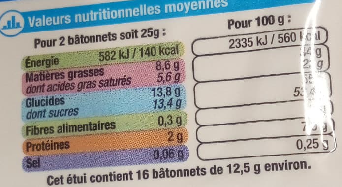 U Barres fourrées lait packshot