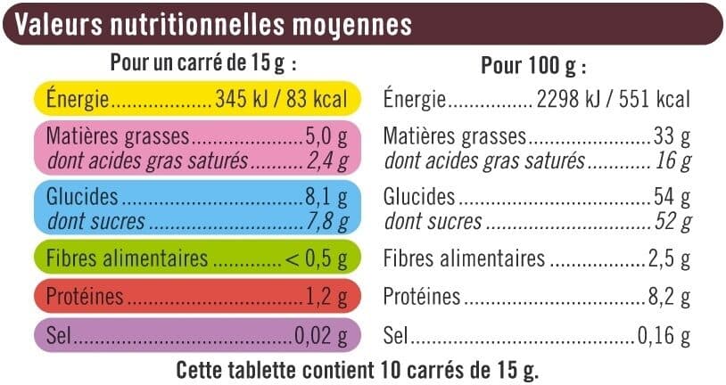 U Chocolat au lait fourré praliné et éclats de noisettes caramélisés Tablette de 150g packshot