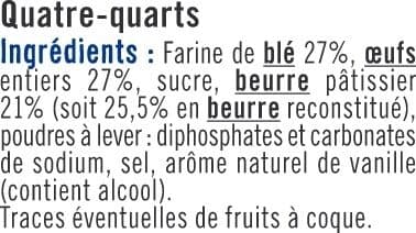 U Quatre quarts 250g packshot