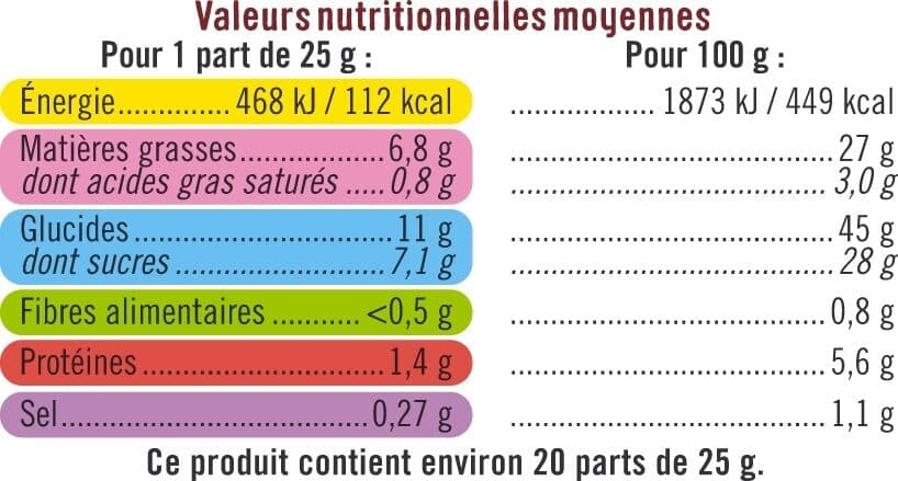 U Gateau marbré au chocolat 500g packshot