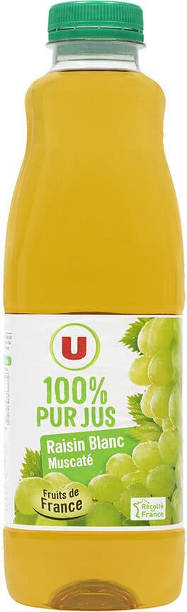 U Pur jus raisin blanc muscaté packshot