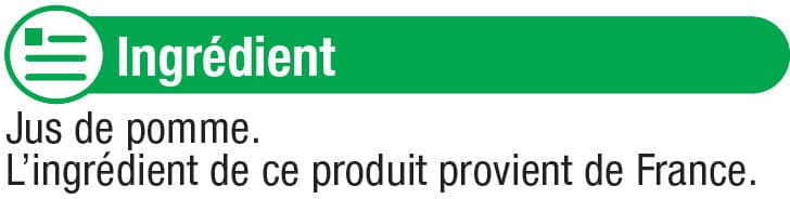 U Pur jus de pomme packshot