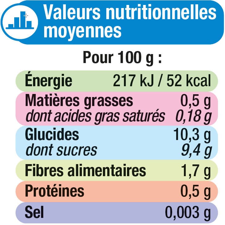 U Purée de fruits parfum pommes et framboise sans sucres ajoutés 4x100g packshot