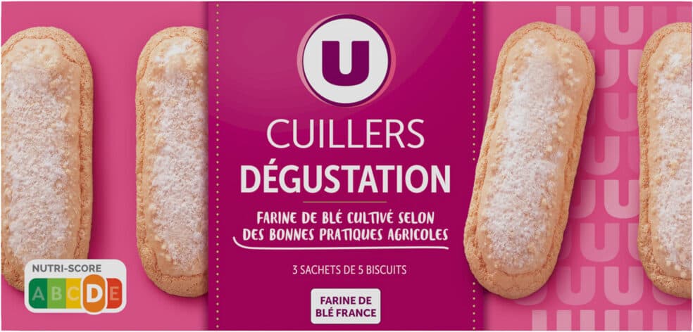 U Biscuits cuillers degustations 150g packshot