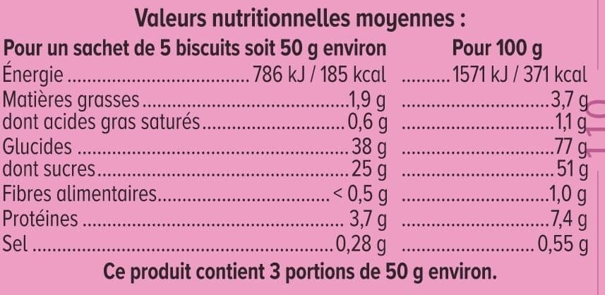 U Biscuits cuillers degustations 150g packshot