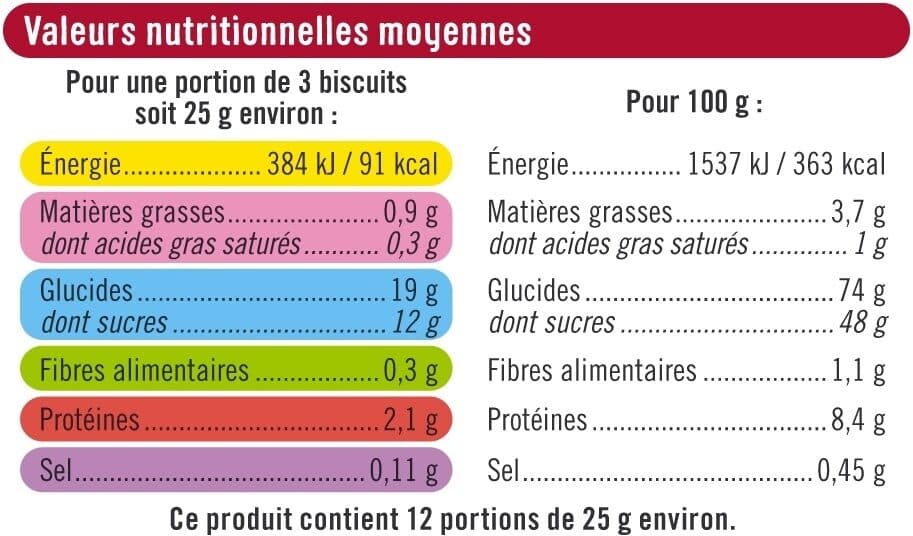 U Biscuits cuillers patissiers 300g packshot