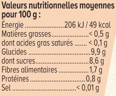 U Dessert fruitier coupelle purée de pêches sans sucres ajoutés - 4 potsde 100g, 400g packshot