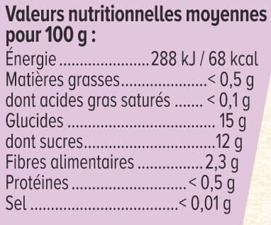 U Dessert fruitier coupelle pommes et pruneaux sans sucres ajoutés 4x100g packshot