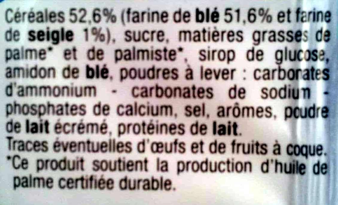 U Goûters Fourrés Parfum Vanille packshot