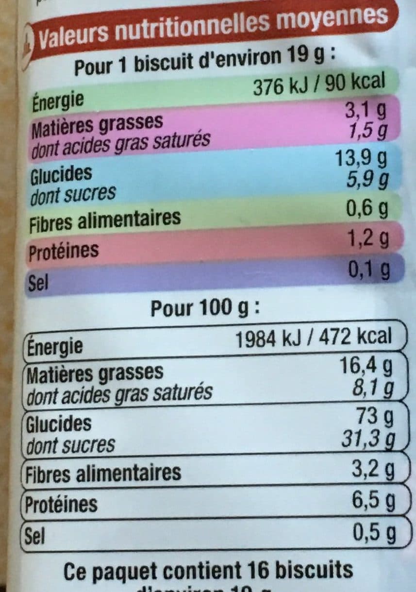 Mat & Lou Biscuits fourrés parfum chocolat packshot