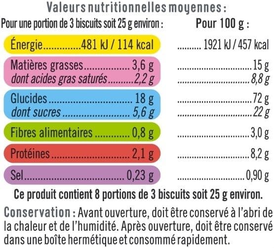 U Petit beurre 200g packshot
